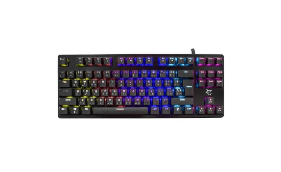 Tipkovnica WHITE SHARK GK-1925 Spartan, RGB, črna, USB