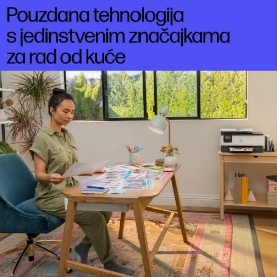 Multifunkcijski Tiskalnik HP OfficeJet Pro 8122e , 405U3B, Tiskalnik/scanner/copy, 4800dpi, WiFi, LAN, USB, beli, Instant Ink