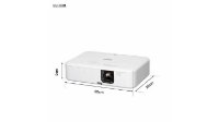 Projektor 3LCD, EPSON CO-FH01, 1920x1080, 3000 ANSI Lumena, 35000:1, beli