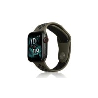 Pašček BELINE Sport Silicone za Apple Watch 38/40/41mm, rjavo-črni