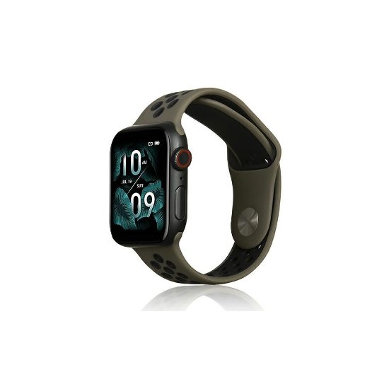 Pašček BELINE Sport Silicone za Apple Watch 38/40/41mm, rjavo-črni