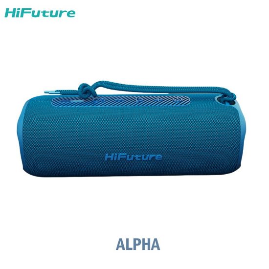 Zvočnik HIFUTURE Alpha, bluetooth, vodoodporen, 20W, moder