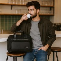 Torba za prenosnik OCTIO Prestige 15,6" črna