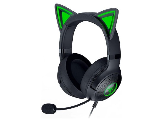 slušalke RAZER Kraken Kitty V2, USB, črne