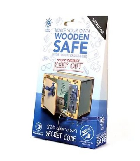 STEM set SATZUMA, sestavi svoj lesen sef