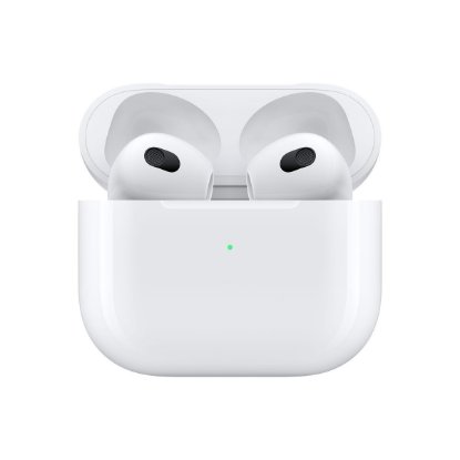 slušalke APPLE Airpods 3, kutijica za punjenje, in-ear, mikrofon, bele