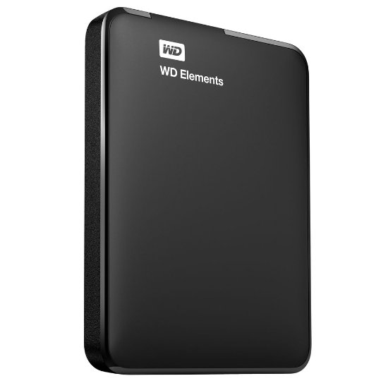 Trdi disk zunanji 1TB WESTERN DIGITAL Elements Portable, USB 3.0, 2.5", črni