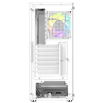 Ohišje BIT FORCE SWAN ARGB-4, MIDI, ATX, RGB, belo, window, bez napajalnika
