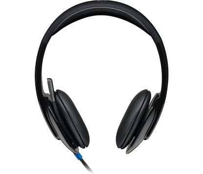 slušalke LOGITECH Headset H540, USB, črne