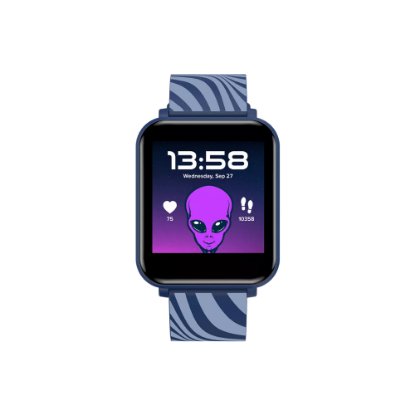 Otroška pametna ura CANYON Joyce KW-43 – pametna obvestila, igre, modra + slušalke Canyon TWS-5