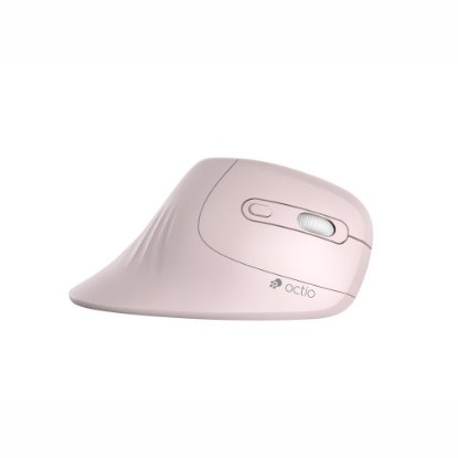 OCTIO?Ergo?V210WBT, optična brezžična miška, 7200?DPI, roza