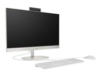 Računalnik AiO HP  24-cr0052ny / 24" FHD IPS, Core i5 1335U, 8GB, 512GB SSD, Intel HD Graphics, WiFi, tipkovnica, miš, brez OS, belo