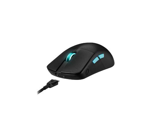 Miška ASUS ROG Harpe Ace Aim Lab Edition, optična, 36000dpi, USB, brezžična