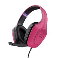 slušalke TRUST GXT 415P Zirox, Gaming, 3.5mm, roze