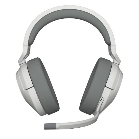 slušalke CORSAIR HS55 Wireless, brezžične, mikrofon, bele