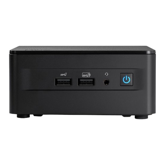 Računalnik ASUS NUC 13 Pro Kit NUC13ANHi5 / Core i5 1340P, 2xSO DIMM DDR4, Intel Iris Xe Graphics, 4xUSB, M.2 22x80 NVMe, 22x42 SATA, 2.5" SATA, 2,5Gb LAN, 2xHDMI, 2xThunderbolt 4, EU kabel
