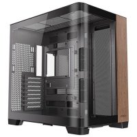 Ohišje ANTEC C8 Curved Wood, Full Tower, E-ATX, črno, bez napajalnika