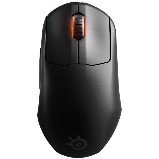 Miška STEELSERIES Prime Mini Wireless, brezžična, optična, RGB, 18000 CPI, mat črna