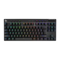 Tipkovnica LOGITECH G Pro X TKL LIGHTSPEED, mehanička, brezžična, RGB, črna