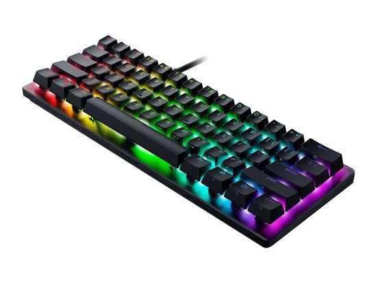 Tipkovnica RAZER Huntsman V3 Pro Mini, Analog Switch, RGB, HR/US Layout, USB, črna