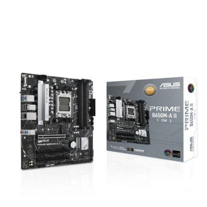 Matična plošča ASUS Prime B650M-A II CSM, AMD B650, DDR5, mATX, s. AM5