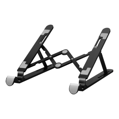 Stojalo za prenosni računalnik SBOX CP-08, črno.