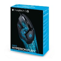 Miška LOGITECH Gaming G402 Hyperion Fury, DeltaZero, 4000dpi, črna, USB