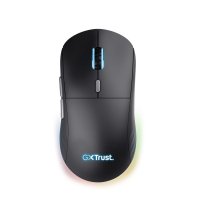 Miška TRUST GXT 926 Redex II Wireless, RGB, optična, brezžična, 10000dpi, črna