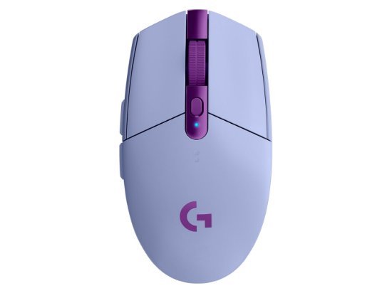 Miška LOGITECH Gaming G305 Lightspeed, bežični, optički, 12000dpi, lilac, USB