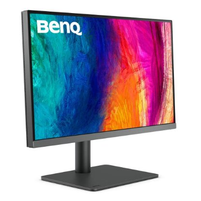 Premium monitor 27" BENQ PD2706U 9H.LLJLB.QEE, 4K UHD, IPS, 60Hz, 5ms, 350cd/m2, pivot, zvočniki, črn