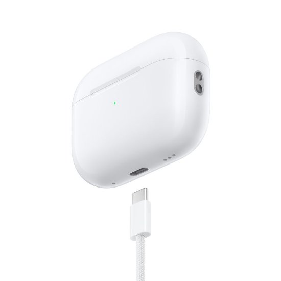 slušalke APPLE Airpods Pro (2nd generation), kutijica za punjenje(USB-C), in-ear, mikrofon, bele