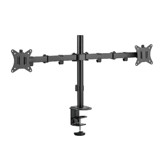 Nosilec za monitor BIT FORCE BRACKET DMM-32-2M, namizni, do 32", za 2 monitorja, črn