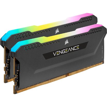 Pomnilnik PC-25600, 16 GB, CORSAIR CMH16GX4M2E3200C16 Vengeance RGB Pro SL, DDR4 3200Mhz, 2x8GB kit
