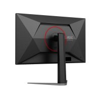 Gaming monitor 27" AOC 27G4HA, FHD, IPS, 200Hz, 1ms, 300cd/m2, G-Sync, pivot, črn