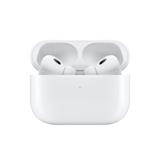 slušalke APPLE Airpods Pro (2nd generation), kutijica za punjenje(USB-C), in-ear, mikrofon, bele