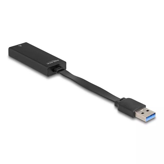 Omrežni adapter DELOCK, USB 3.0 na G-LAN, slim, črni