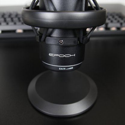 Mikrofon EPOCH Phobos, RGB, namizni, USB, črni