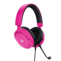 slušalke TRUST GXT 498P Forta Gaming, PS5, roze