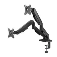 Nosilec za monitor BIT FORCE BRACKET DMA-32-2M, namizni, do 32", za 2 monitorja, črn