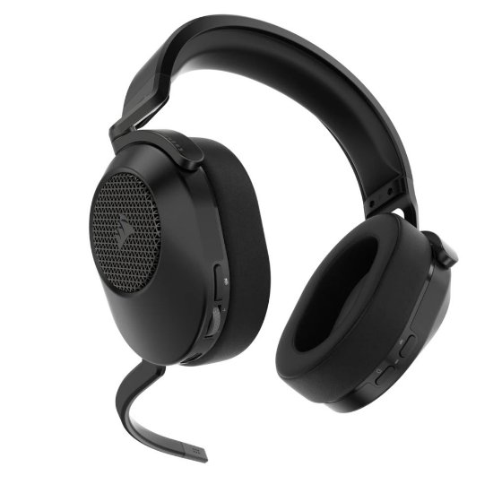 slušalke CORSAIR HS65 Wireless, brezžične, mikrofon, črne