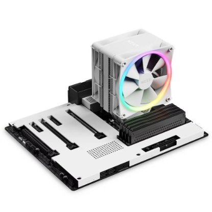 Hladilnik NZXT T120, za Intel in AMD, RGB, beli