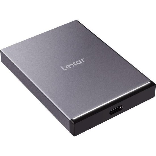 SSD zunanji 2 TB LEXAR SL210, LSL210X002T-RNNNG, USB-C, sivi