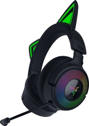 Slušalke RAZER Kraken Kitty V3 Pro, USB, RGB, črne