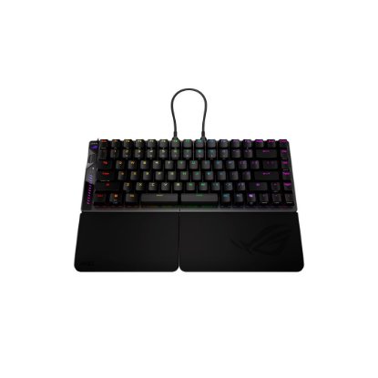 Tipkovnica ASUS ROG Falcata, RGB, mehanska, brezžična, US Layout, črna