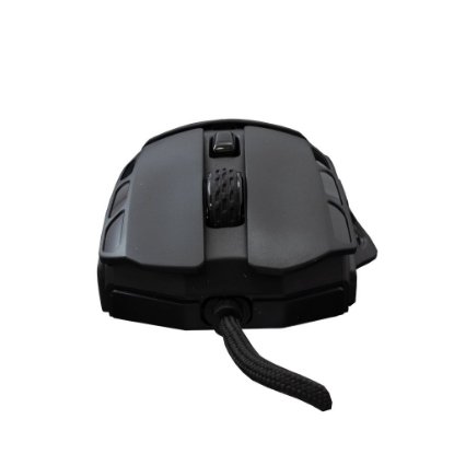 Miška WHITE SHARK Ector, RGB, optična, 12400dpi, črna