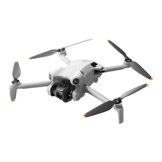 Dron DJI Mini 4 Pro, 4K kamera, 3-axis gimbal, vreme leta do 34min, daljinski upravljač, beli