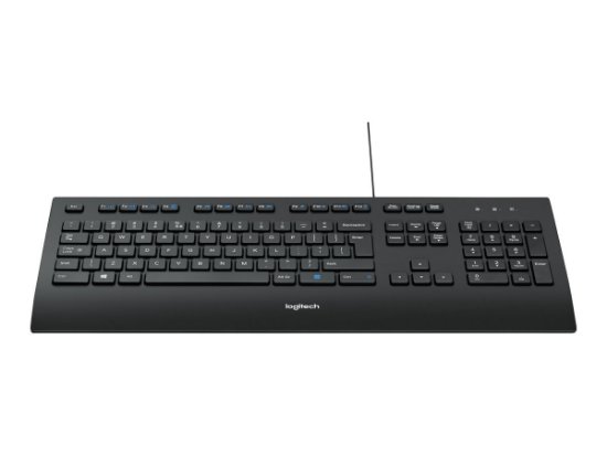Tipkovnica LOGITECH K280, črna, USB