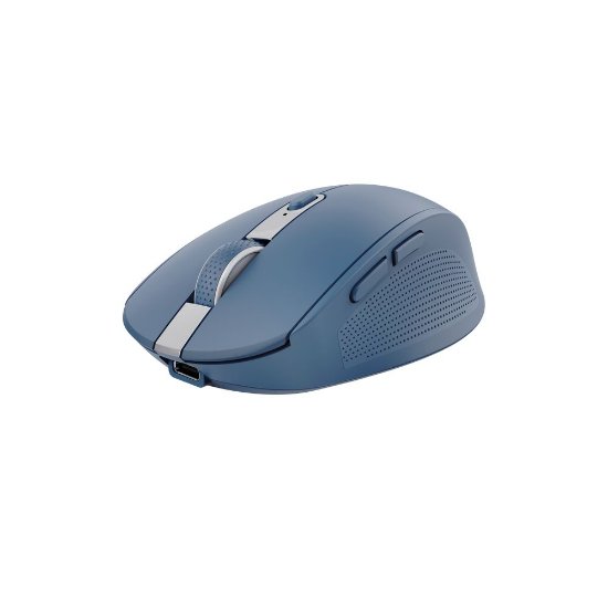 Miška TRUST Ozaa Compact, optična, brezžična, 3200 dpi, modra