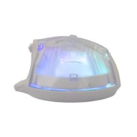 Miška BARACUDA Anglerfish, RGB, optični, 7200dpi, bela