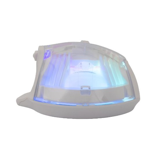 Miška BARACUDA Anglerfish, RGB, optični, 7200dpi, bela